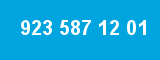 923 587 12 01 923 587 12 01